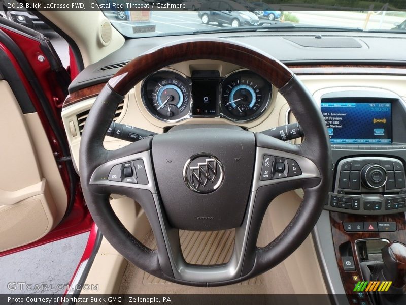 Crystal Red Tintcoat / Cashmere 2013 Buick LaCrosse FWD