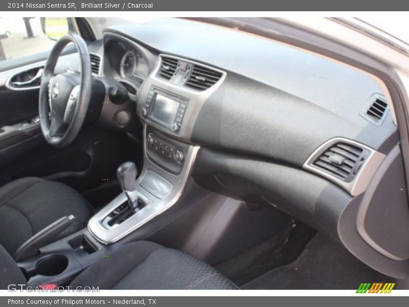 Brilliant Silver / Charcoal 2014 Nissan Sentra SR