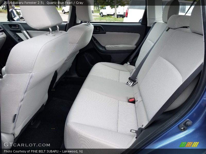 Quartz Blue Pearl / Gray 2016 Subaru Forester 2.5i