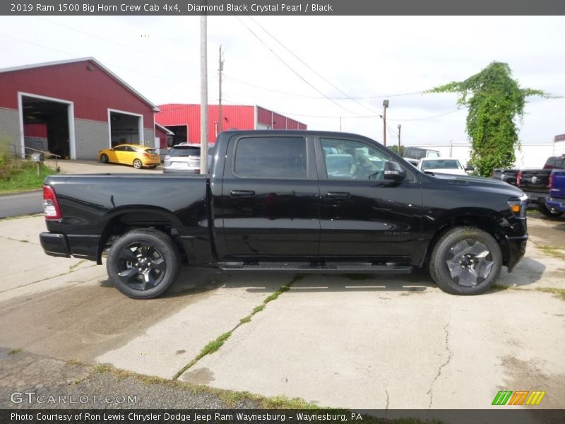 Diamond Black Crystal Pearl / Black 2019 Ram 1500 Big Horn Crew Cab 4x4