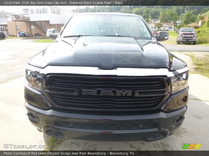 Diamond Black Crystal Pearl / Black 2019 Ram 1500 Big Horn Crew Cab 4x4