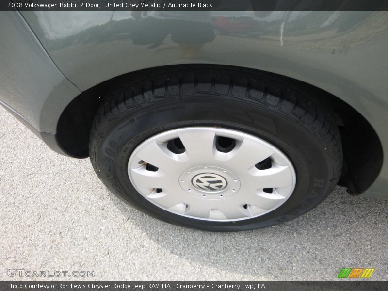 United Grey Metallic / Anthracite Black 2008 Volkswagen Rabbit 2 Door