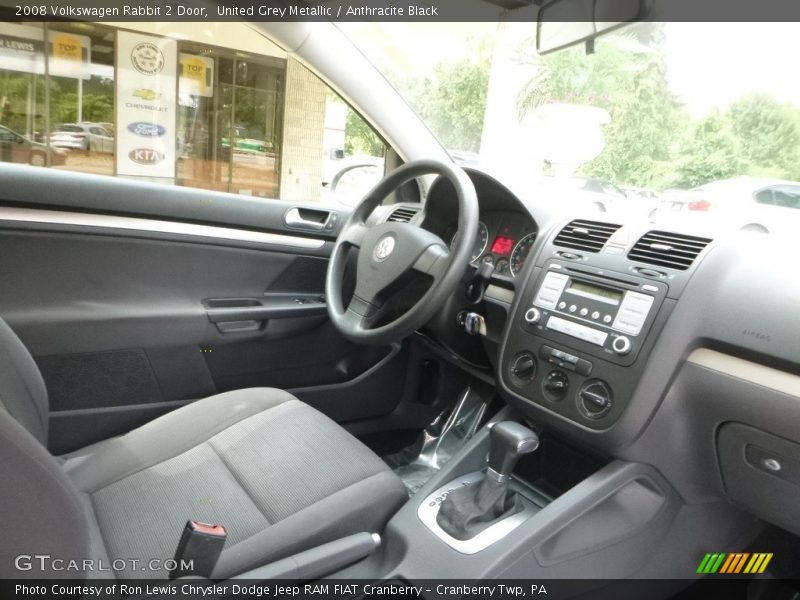 United Grey Metallic / Anthracite Black 2008 Volkswagen Rabbit 2 Door
