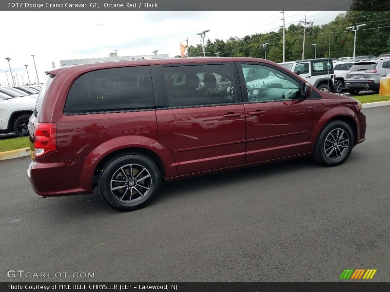Octane Red / Black 2017 Dodge Grand Caravan GT