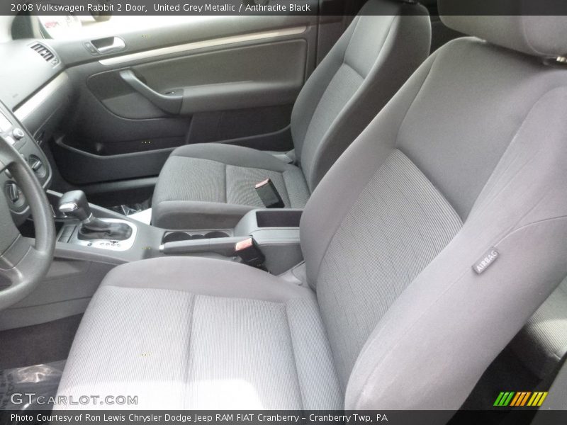 United Grey Metallic / Anthracite Black 2008 Volkswagen Rabbit 2 Door
