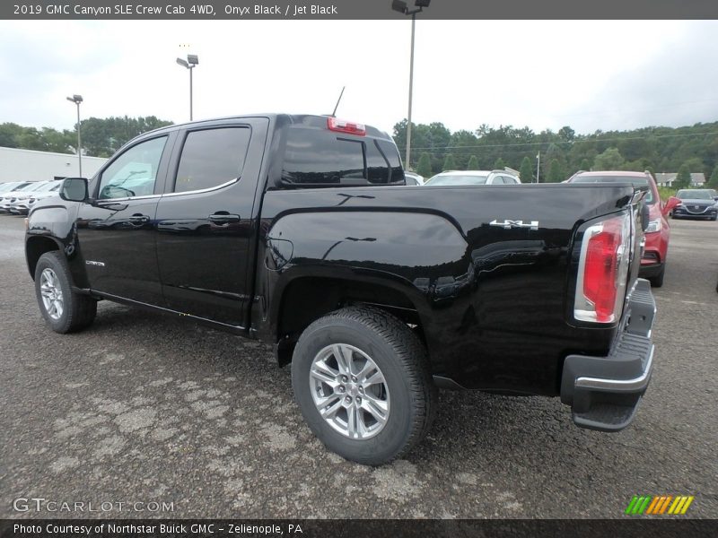 Onyx Black / Jet Black 2019 GMC Canyon SLE Crew Cab 4WD