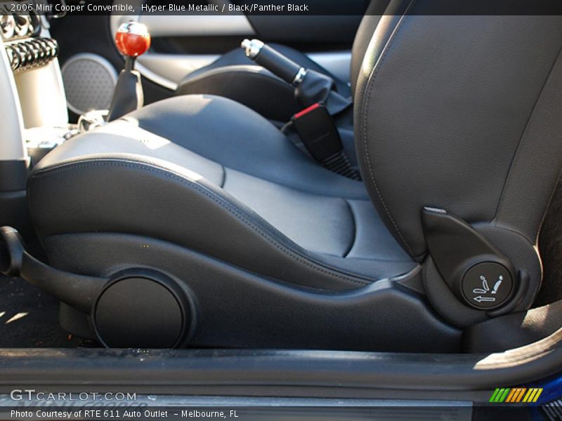 Hyper Blue Metallic / Black/Panther Black 2006 Mini Cooper Convertible