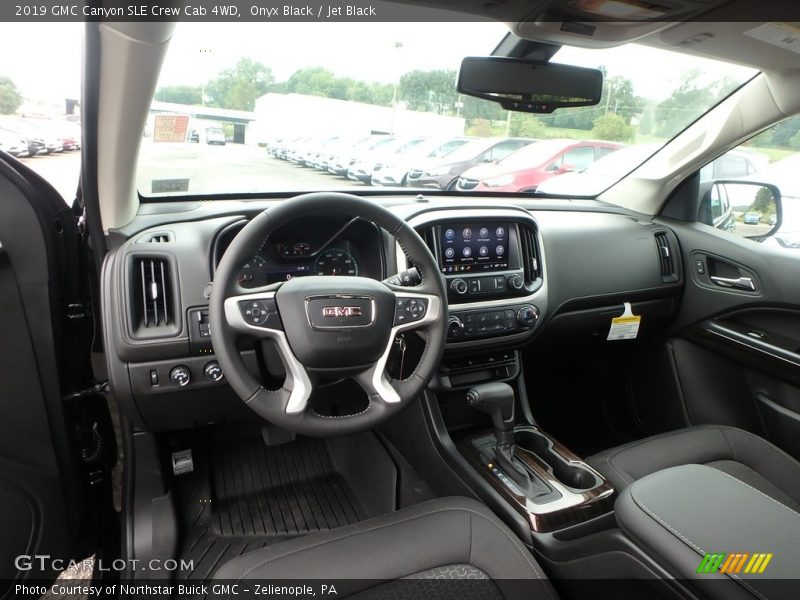  2019 Canyon SLE Crew Cab 4WD Jet Black Interior