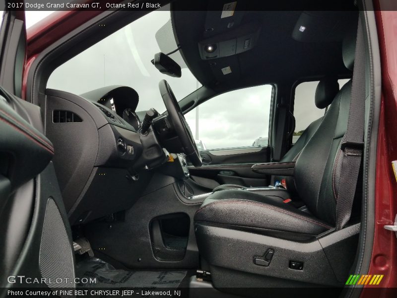 Octane Red / Black 2017 Dodge Grand Caravan GT