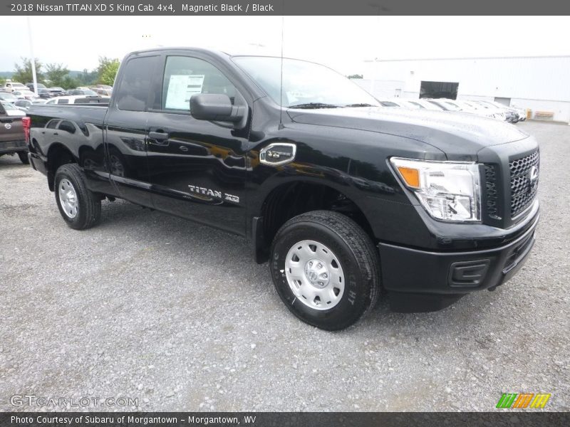 Magnetic Black / Black 2018 Nissan TITAN XD S King Cab 4x4