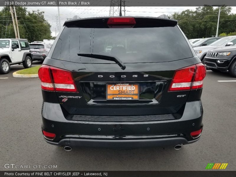 Pitch Black / Black 2018 Dodge Journey GT AWD