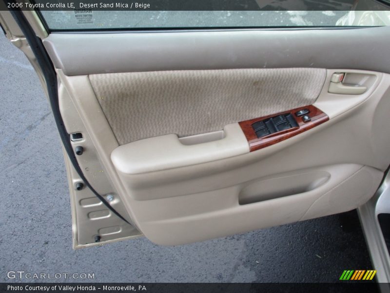Desert Sand Mica / Beige 2006 Toyota Corolla LE