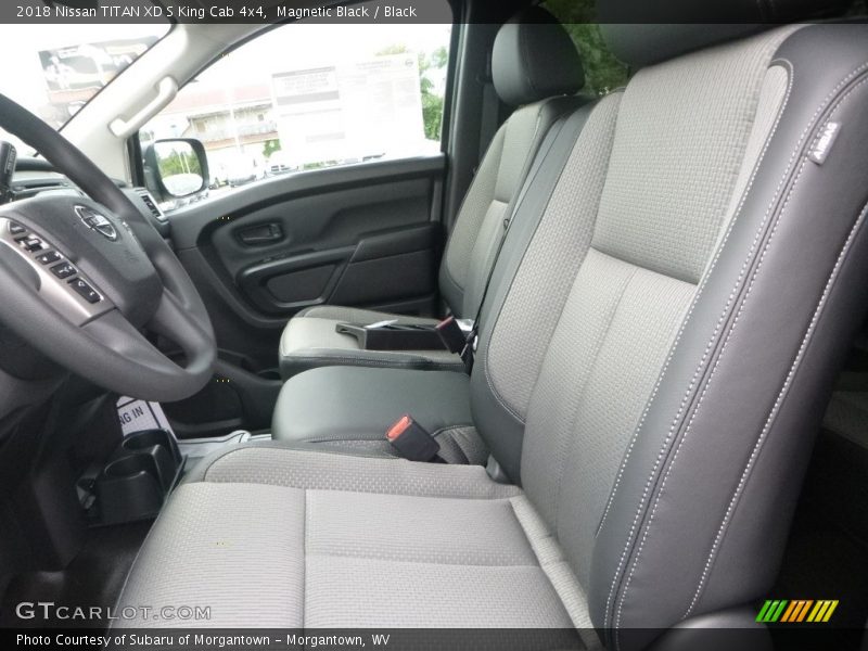 Magnetic Black / Black 2018 Nissan TITAN XD S King Cab 4x4