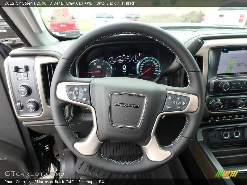 Onyx Black / Jet Black 2019 GMC Sierra 2500HD Denali Crew Cab 4WD
