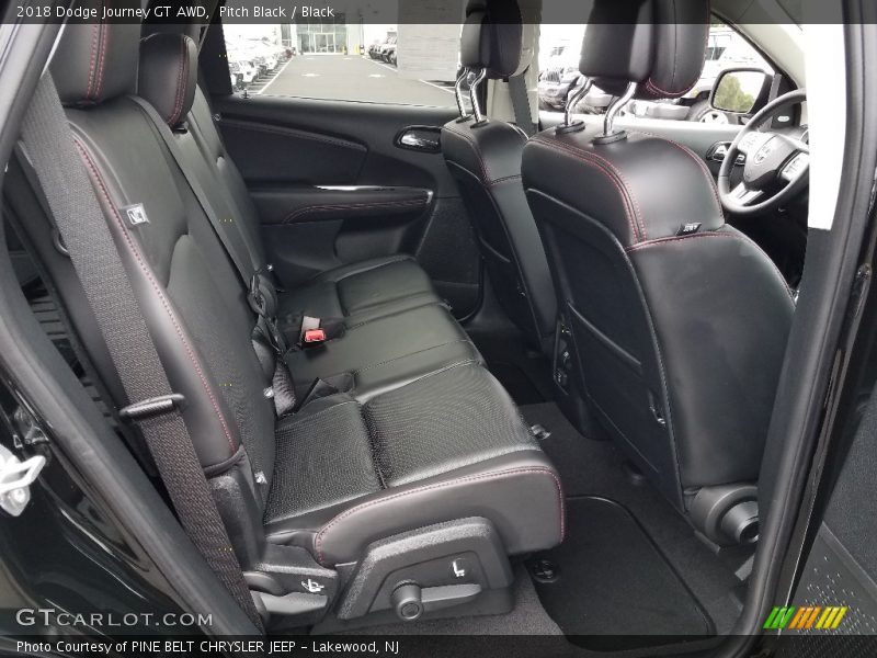 Rear Seat of 2018 Journey GT AWD