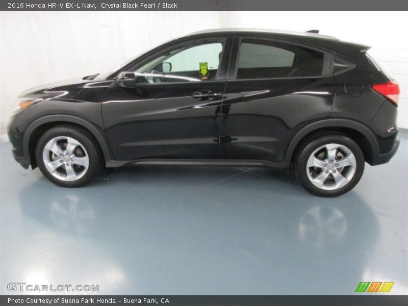 Crystal Black Pearl / Black 2016 Honda HR-V EX-L Navi