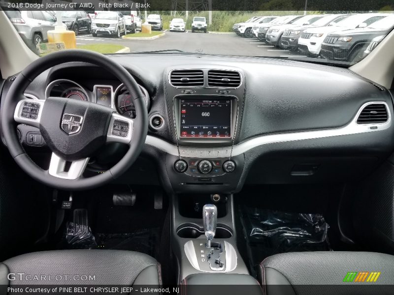 Dashboard of 2018 Journey GT AWD