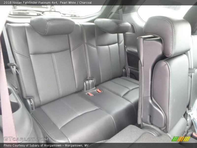 Pearl White / Charcoal 2018 Nissan Pathfinder Platinum 4x4