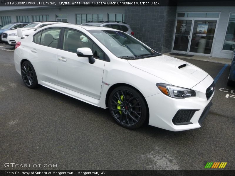 Front 3/4 View of 2019 WRX STI Limited