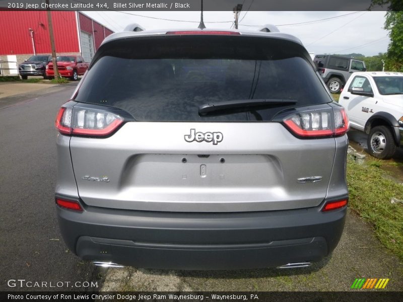 Billet Silver Metallic / Black 2019 Jeep Cherokee Latitude 4x4