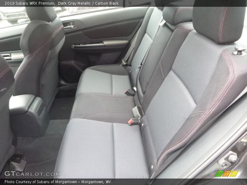 Rear Seat of 2019 WRX Premium