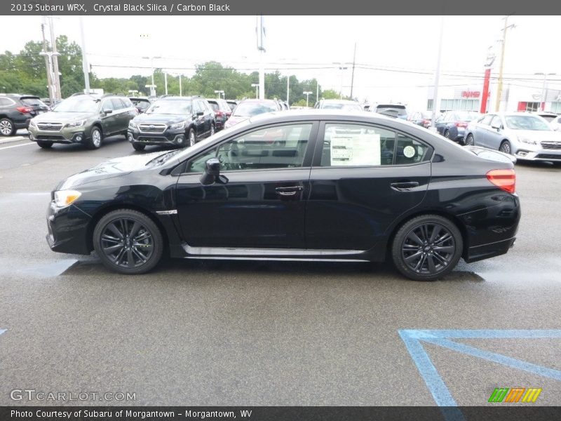 Crystal Black Silica / Carbon Black 2019 Subaru WRX