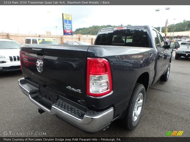 Maximum Steel Metallic / Black 2019 Ram 1500 Tradesman Quad Cab 4x4