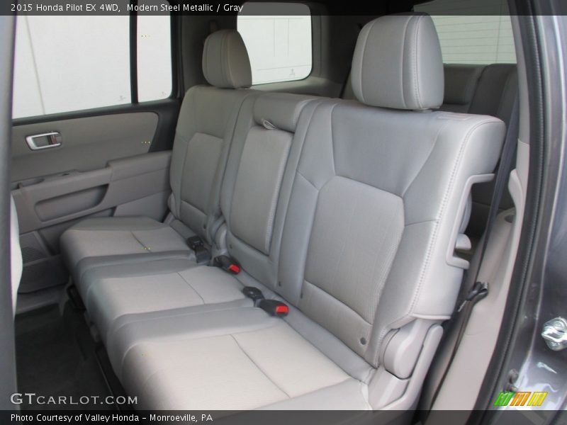 Modern Steel Metallic / Gray 2015 Honda Pilot EX 4WD