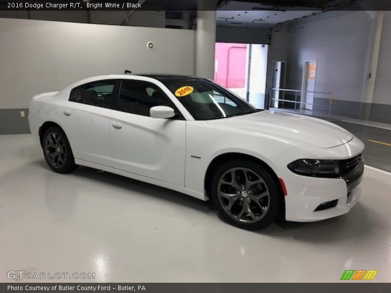 Bright White / Black 2016 Dodge Charger R/T