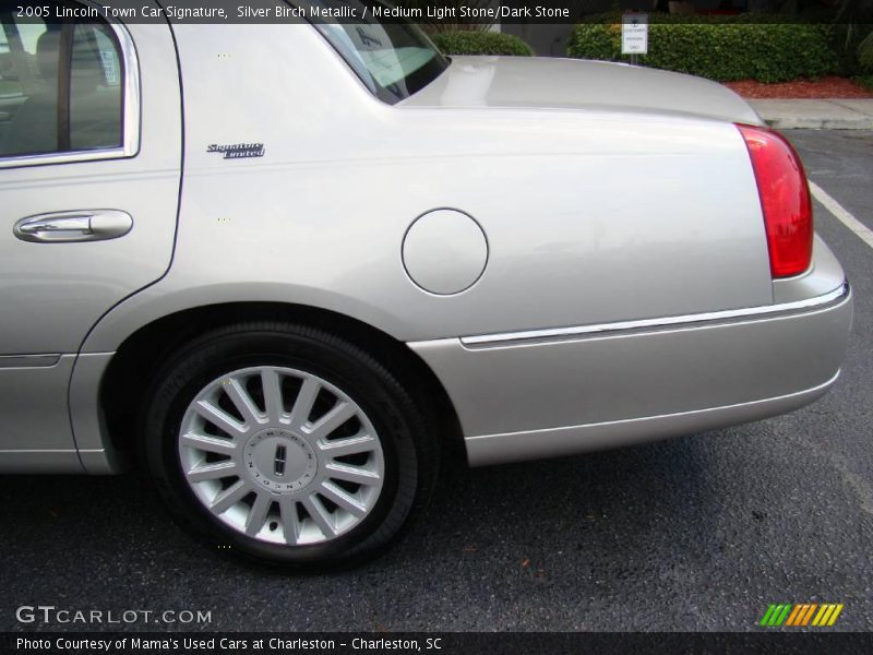 Silver Birch Metallic / Medium Light Stone/Dark Stone 2005 Lincoln Town Car Signature