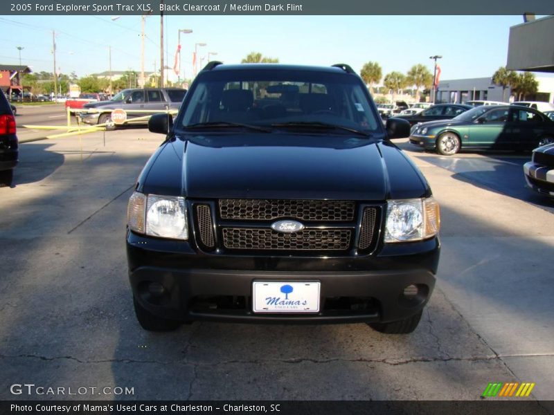 Black Clearcoat / Medium Dark Flint 2005 Ford Explorer Sport Trac XLS