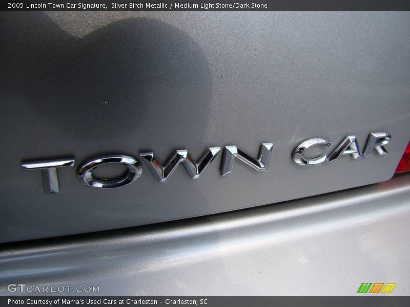 Silver Birch Metallic / Medium Light Stone/Dark Stone 2005 Lincoln Town Car Signature