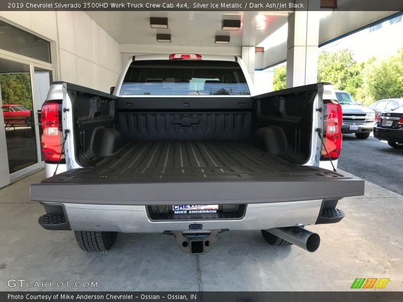 Silver Ice Metallic / Dark Ash/Jet Black 2019 Chevrolet Silverado 3500HD Work Truck Crew Cab 4x4