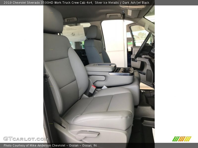Silver Ice Metallic / Dark Ash/Jet Black 2019 Chevrolet Silverado 3500HD Work Truck Crew Cab 4x4