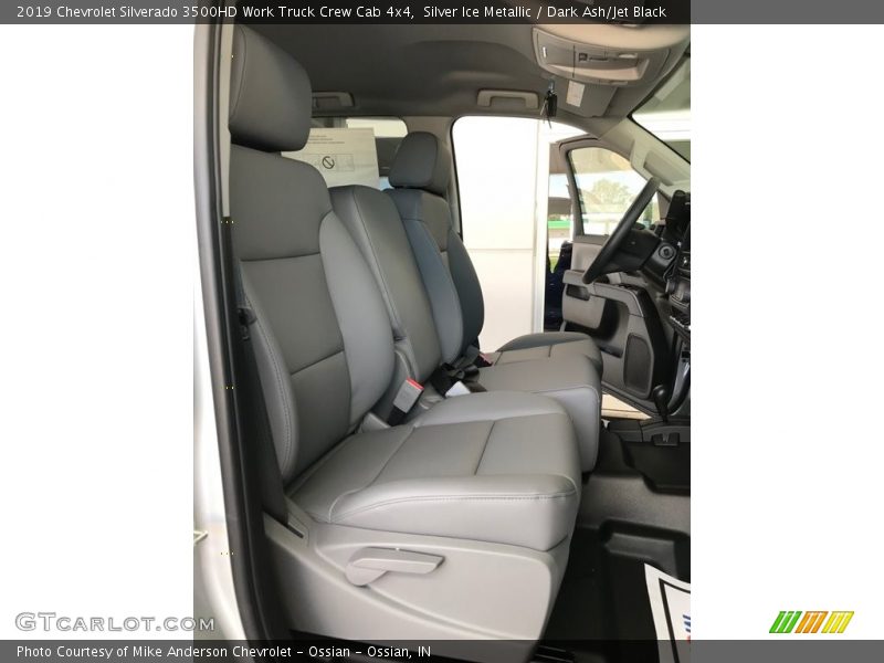 Silver Ice Metallic / Dark Ash/Jet Black 2019 Chevrolet Silverado 3500HD Work Truck Crew Cab 4x4