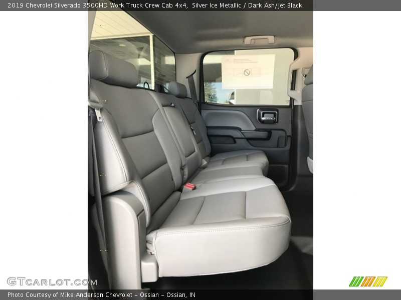 Silver Ice Metallic / Dark Ash/Jet Black 2019 Chevrolet Silverado 3500HD Work Truck Crew Cab 4x4