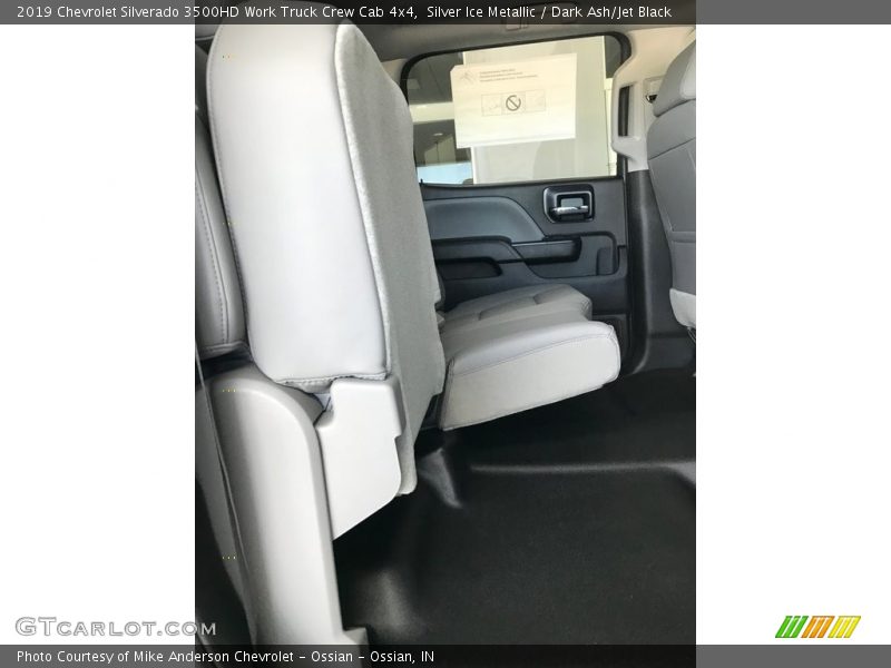 Silver Ice Metallic / Dark Ash/Jet Black 2019 Chevrolet Silverado 3500HD Work Truck Crew Cab 4x4