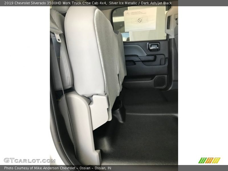 Silver Ice Metallic / Dark Ash/Jet Black 2019 Chevrolet Silverado 3500HD Work Truck Crew Cab 4x4