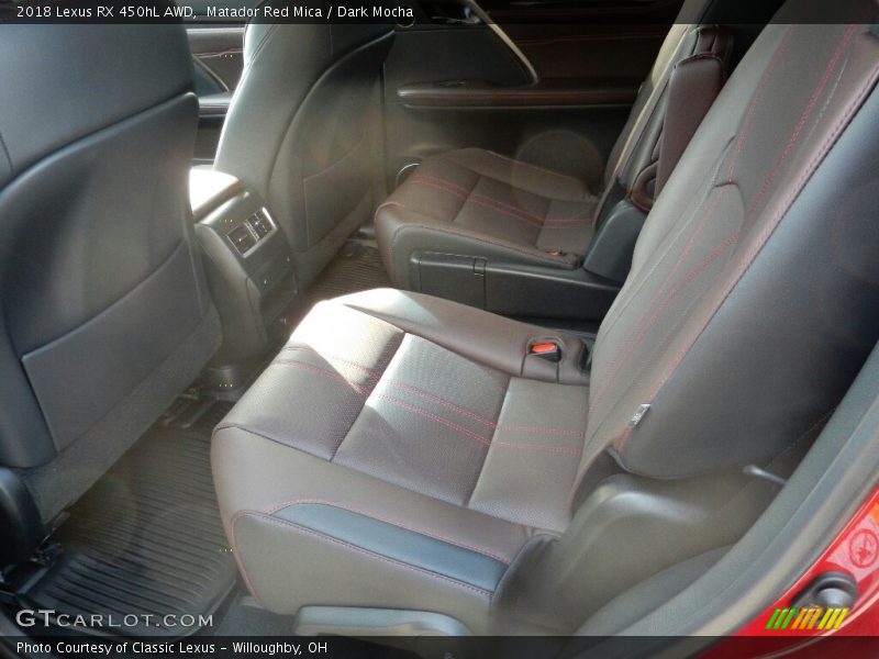 Matador Red Mica / Dark Mocha 2018 Lexus RX 450hL AWD