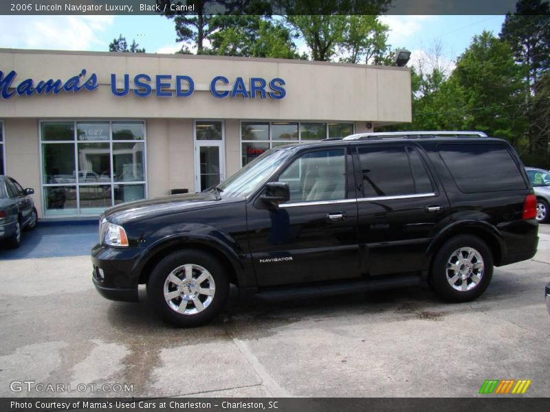 Black / Camel 2006 Lincoln Navigator Luxury