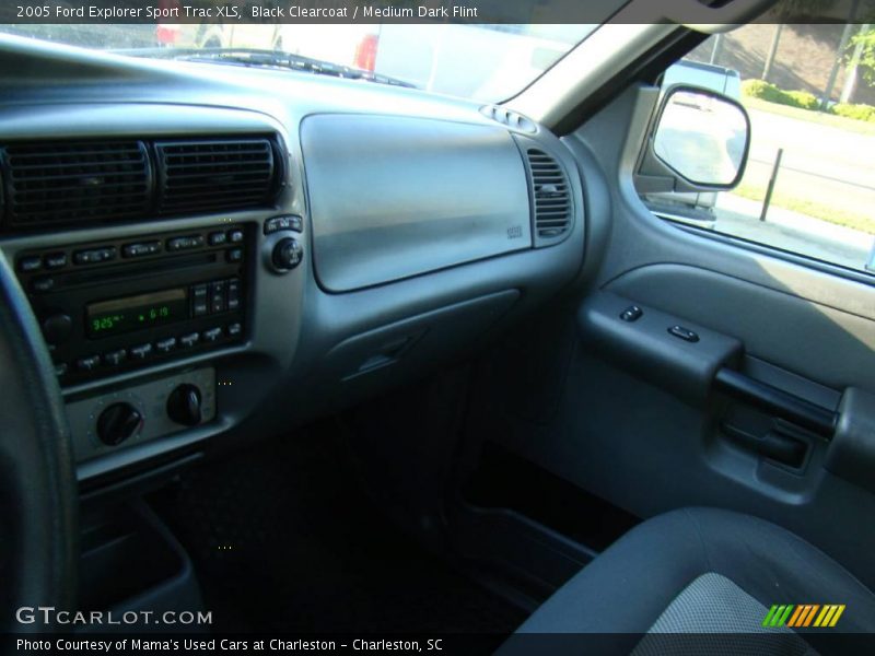 Black Clearcoat / Medium Dark Flint 2005 Ford Explorer Sport Trac XLS