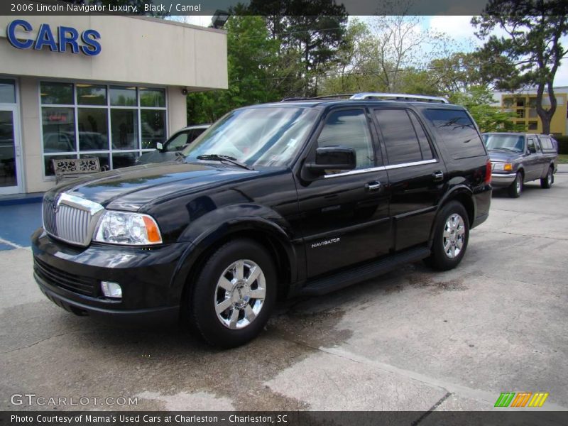 Black / Camel 2006 Lincoln Navigator Luxury