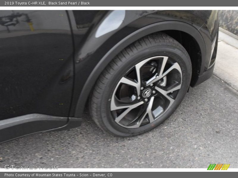 Black Sand Pearl / Black 2019 Toyota C-HR XLE