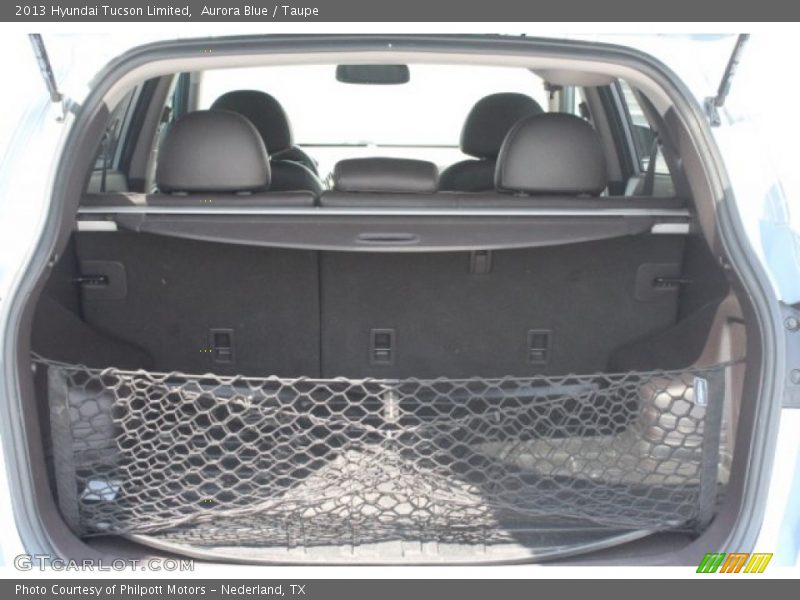 Aurora Blue / Taupe 2013 Hyundai Tucson Limited