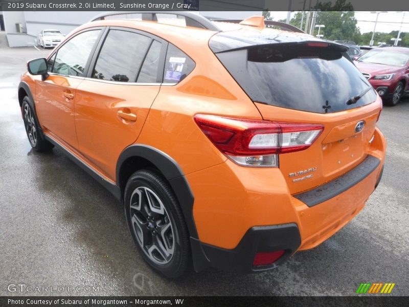 Sunshine Orange / Gray 2019 Subaru Crosstrek 2.0i Limited