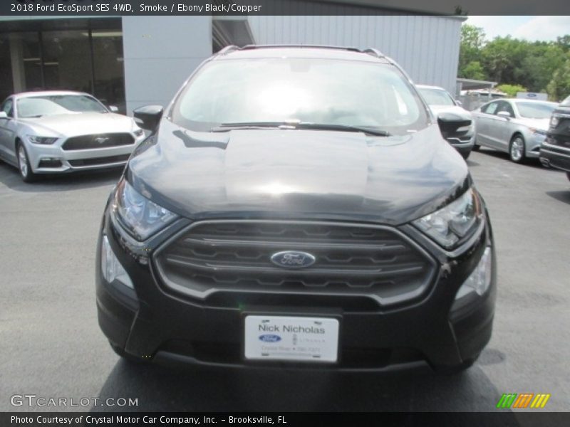 Smoke / Ebony Black/Copper 2018 Ford EcoSport SES 4WD