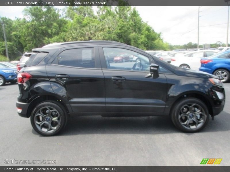 Smoke / Ebony Black/Copper 2018 Ford EcoSport SES 4WD