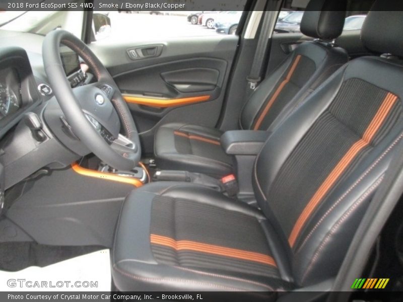 Smoke / Ebony Black/Copper 2018 Ford EcoSport SES 4WD