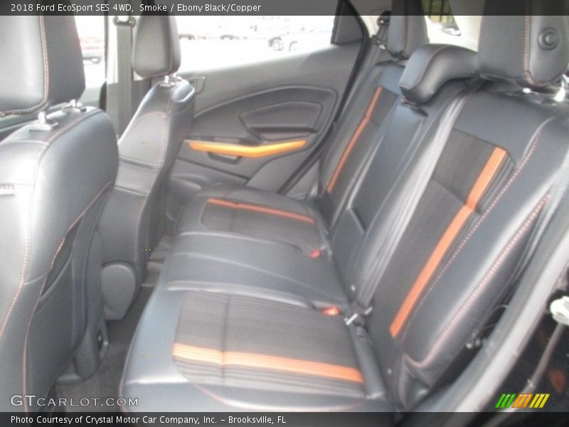 Smoke / Ebony Black/Copper 2018 Ford EcoSport SES 4WD