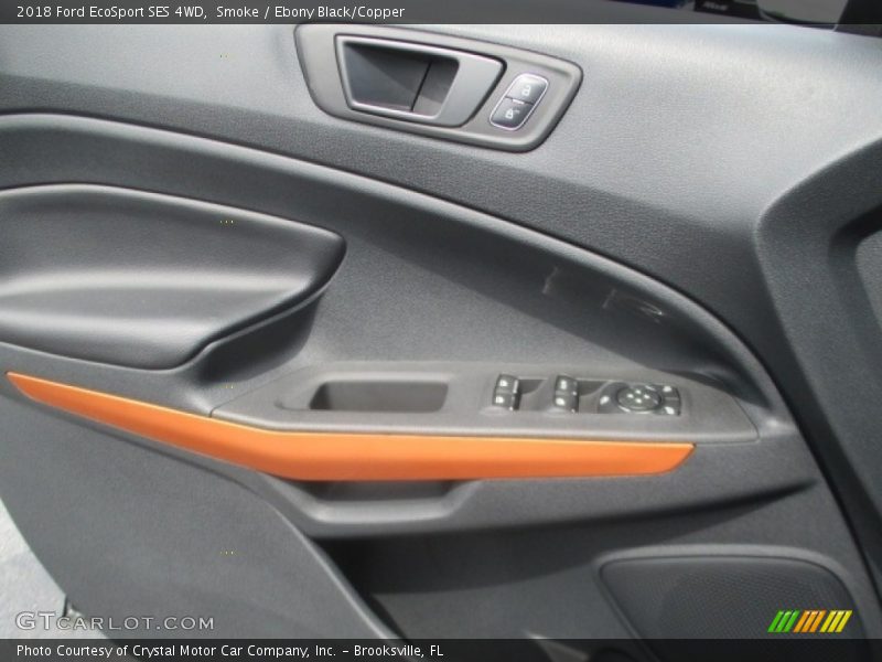 Smoke / Ebony Black/Copper 2018 Ford EcoSport SES 4WD